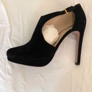 Prada Calzature Donna cutout suede booties